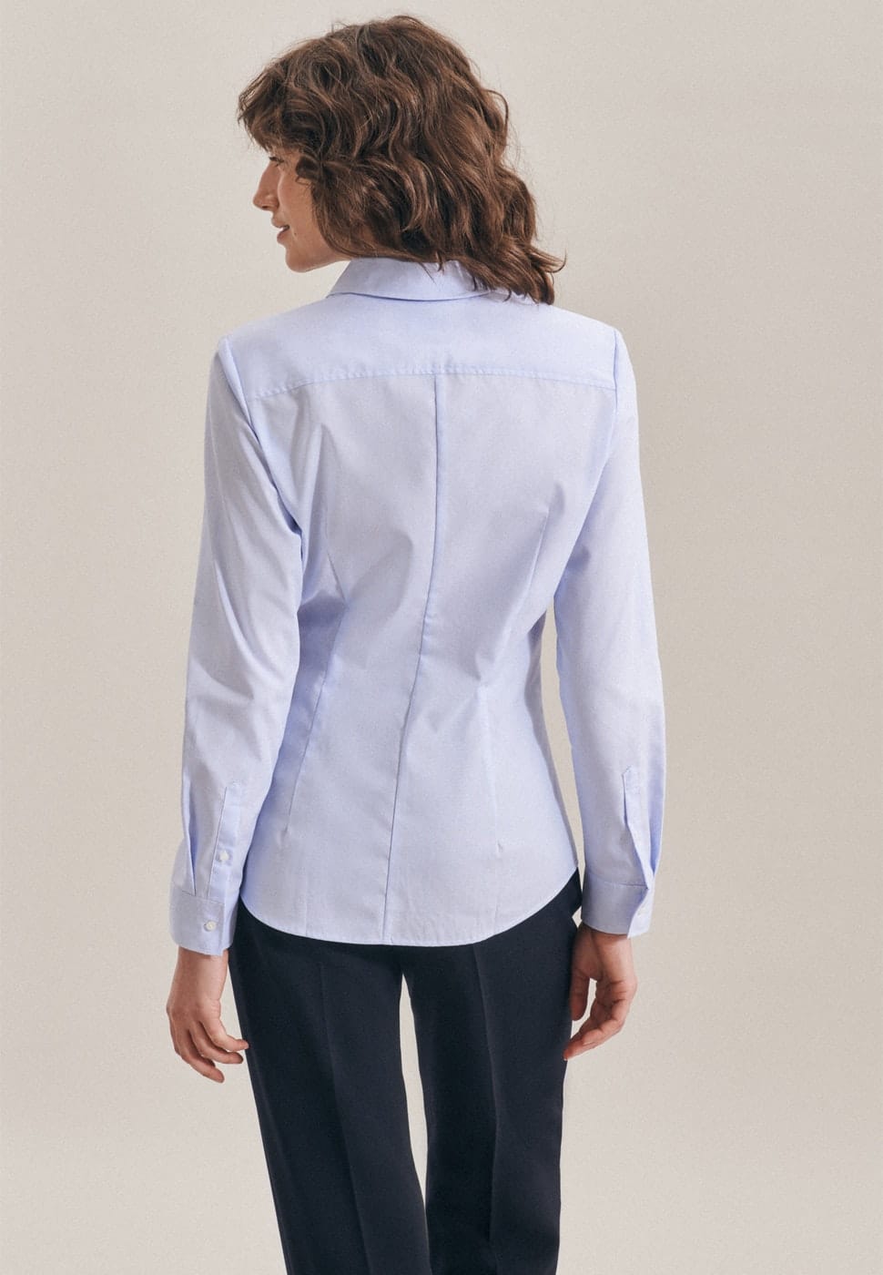 Open Kent in Light Blue Pinstripe