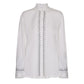 witte bloes met inuit print groenland eskimo boho